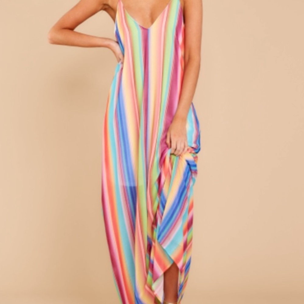 Multicolor maxi dress